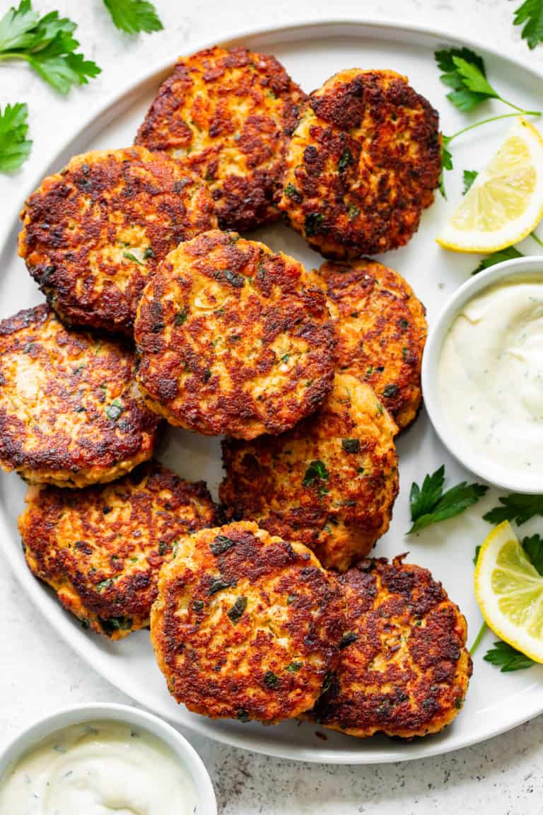 Salmon Cakes {Paleo, Whole30, Keto} The Paleo Running Momma