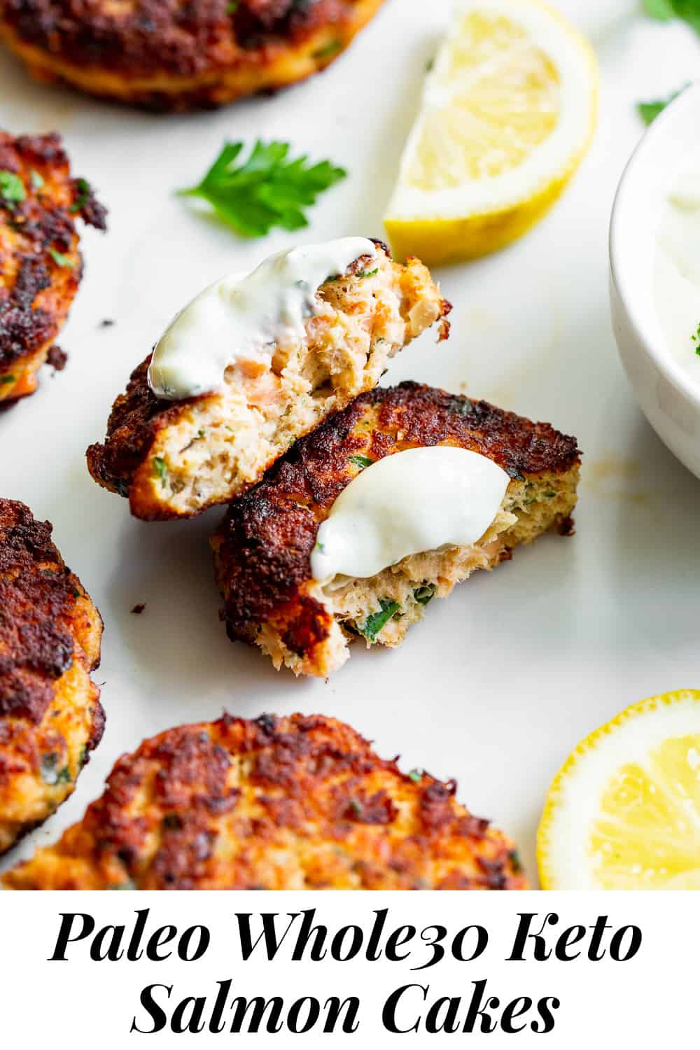 Salmon Cakes Paleo, Whole30, Keto - The Paleo Running Momma