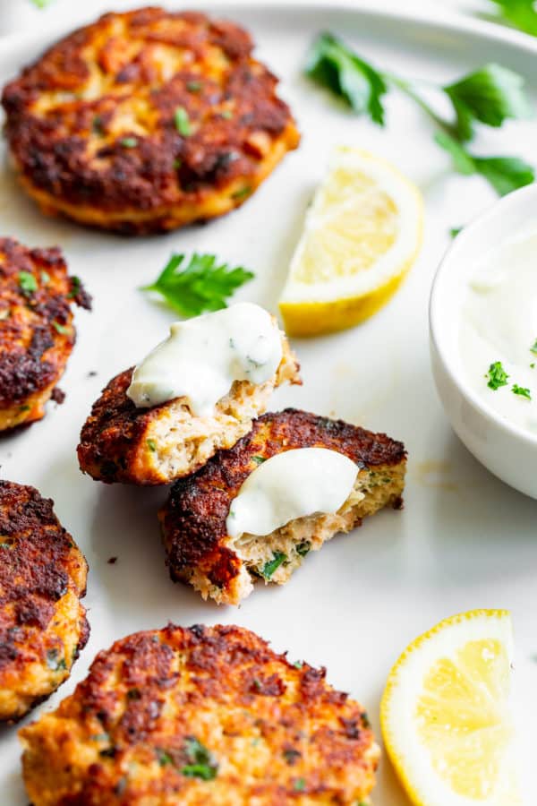 Salmon Cakes Paleo, Whole30, Keto - The Paleo Running Momma