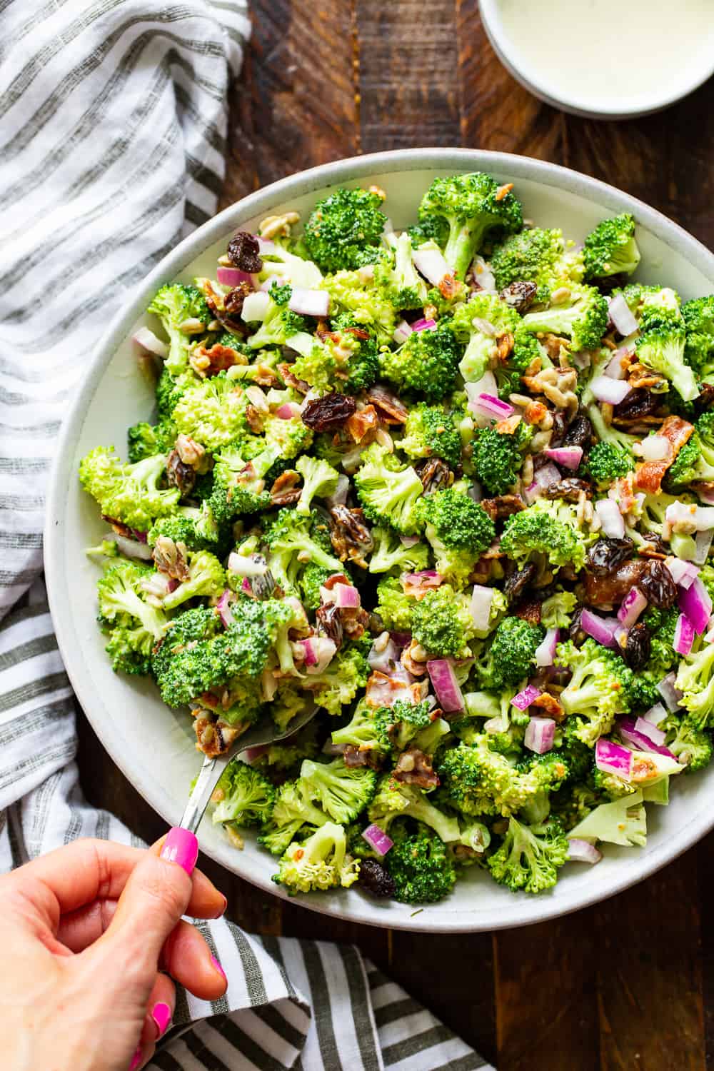 Classic Broccoli Salad Paleo Whole30 The Paleo Running Momma