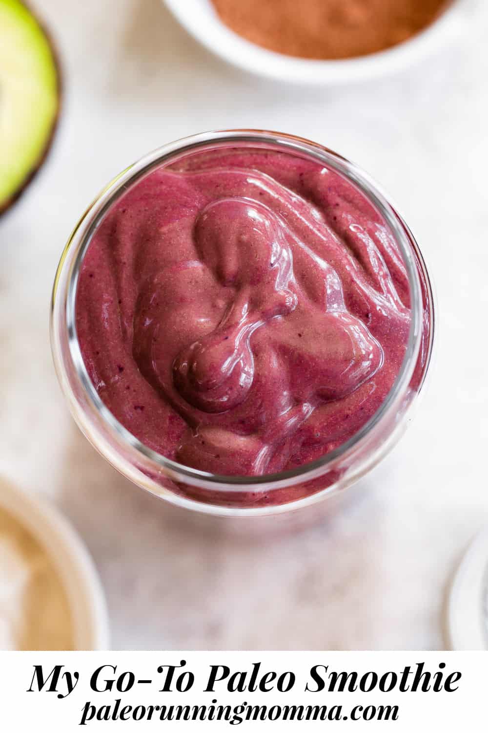 My Everyday Paleo Smoothie {Vegan Option} The Paleo Running Momma