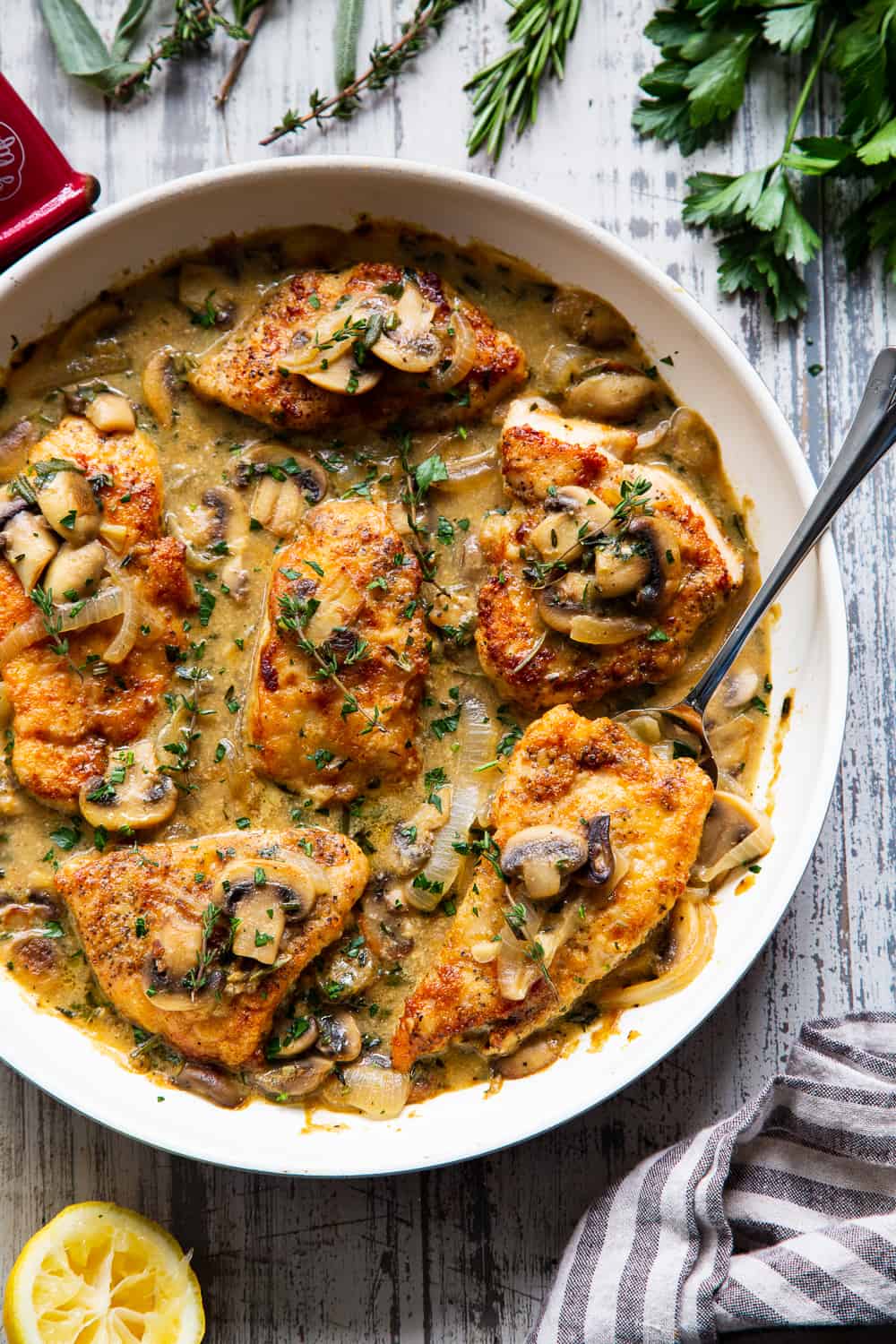 Smothered Chicken Recipe