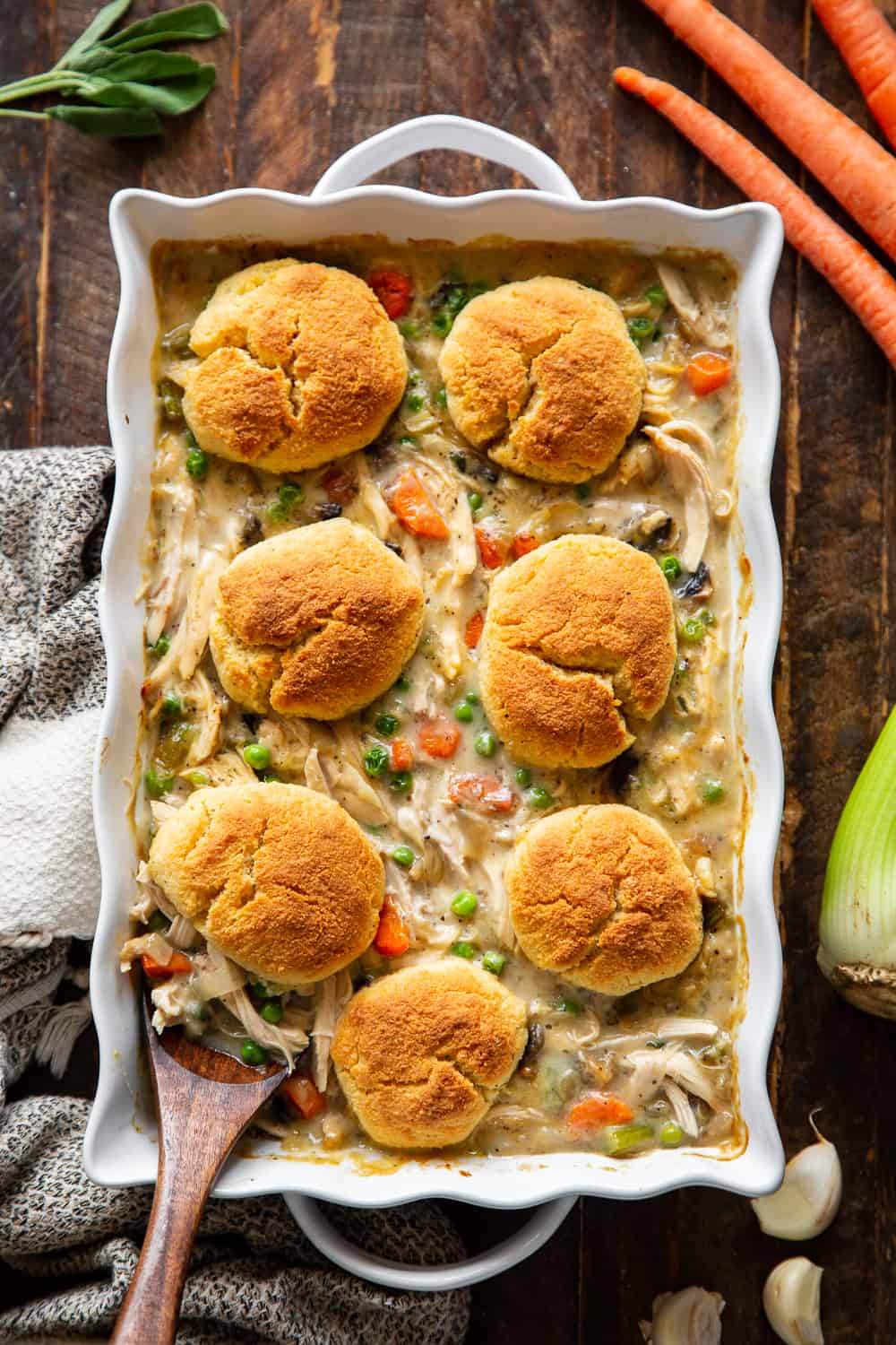 Chicken Pot Pie Casserole - How To Make Chicken Pot Pie Casserole