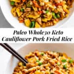 Mexican Cauliflower Fried Rice {Paleo, Whole30, Keto} - The Paleo Running  Momma