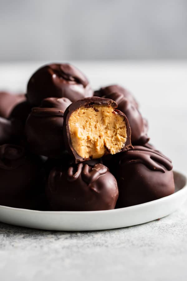 Paleo and Vegan Peanut Butter Truffles The Paleo Running Momma