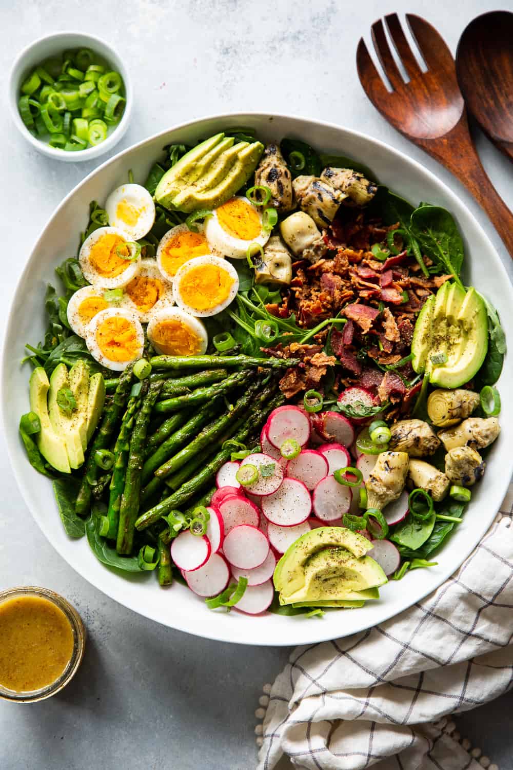 Whole30 Cobb Salad With Warm Bacon Dressing – Nakedbacon