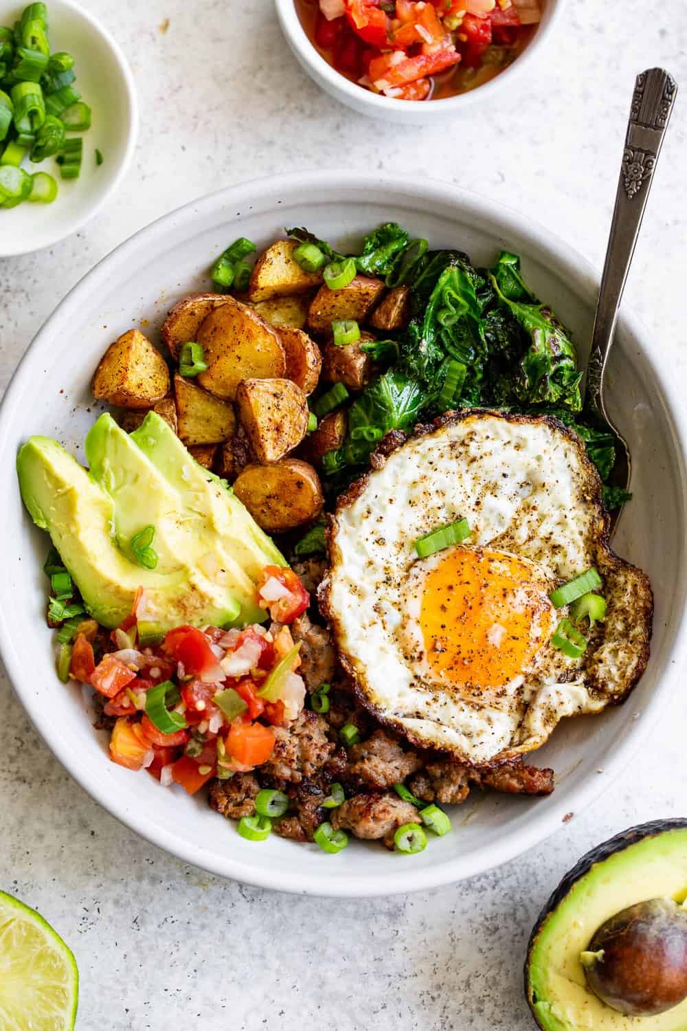 Favorite Savory Breakfast Bowl {Paleo, Whole30} 