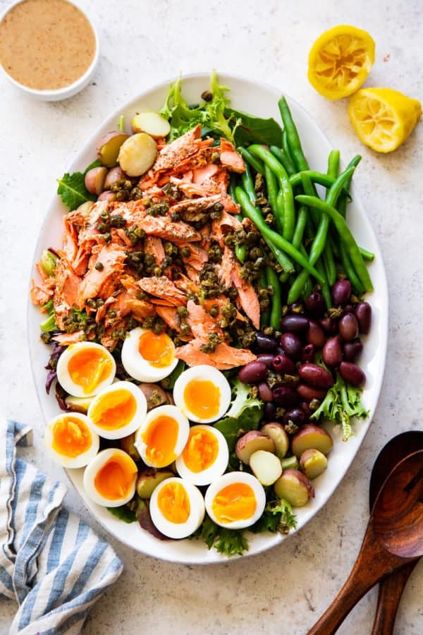 Salmon Niçoise Salad {Paleo, Whole30} - The Paleo Running Momma