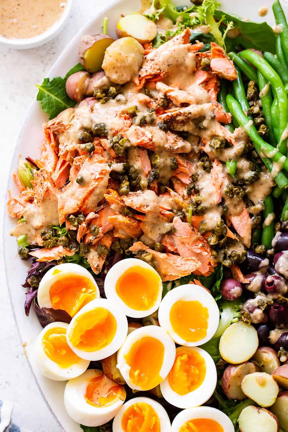 Salmon Nicoise Salad Lunchbox