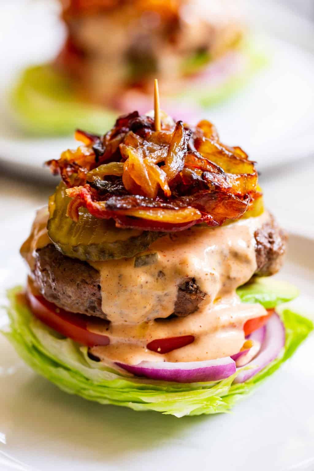 Loaded Keto Burgers {Whole30, Paleo} The Paleo Running Momma