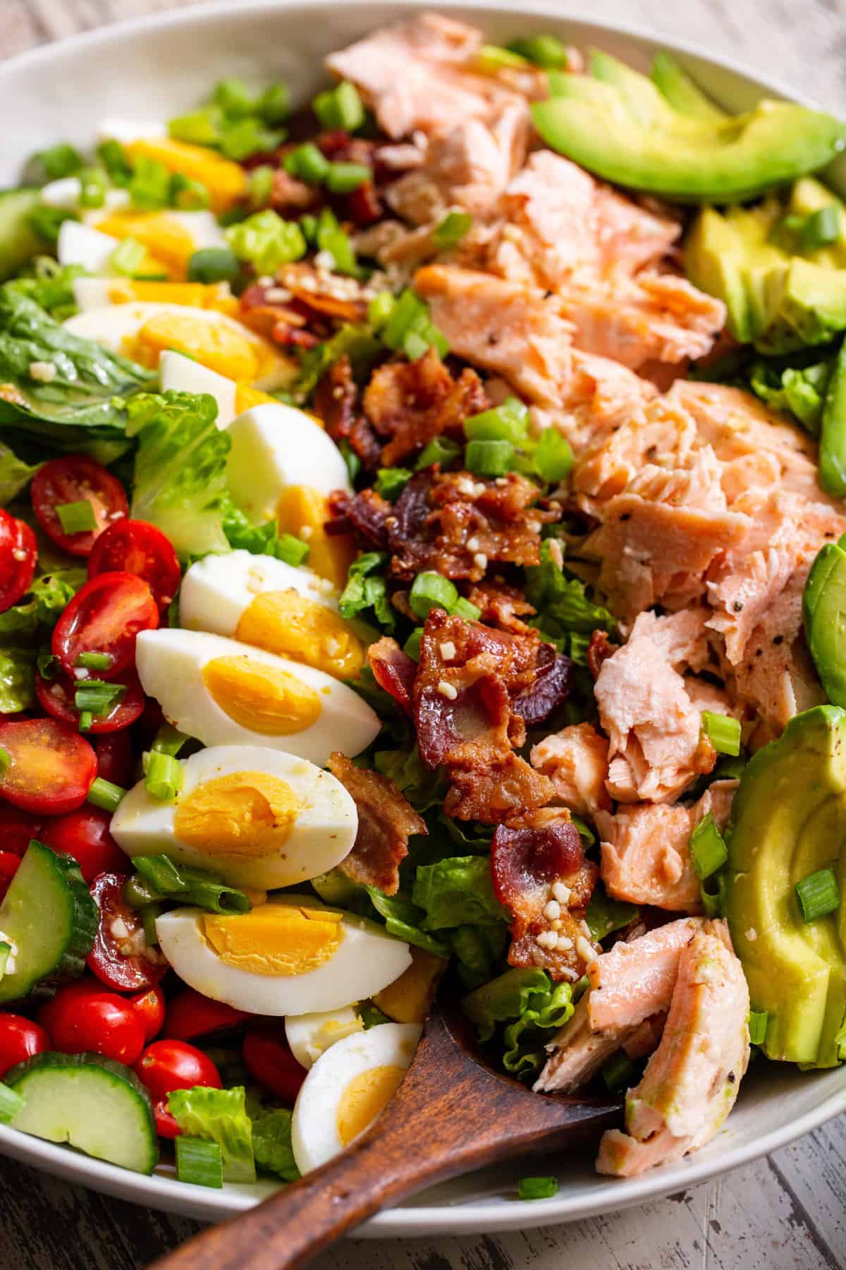 Salmon Cobb Salad