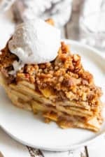 Apple Crumble Pie (Paleo, Gluten-Free, Easy!)