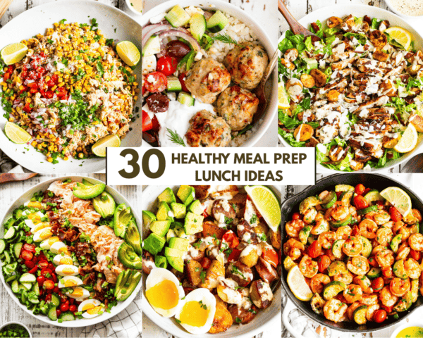 30 Healthy Meal Prep Lunch Ideas (Easy High Protein Recipes for the ...