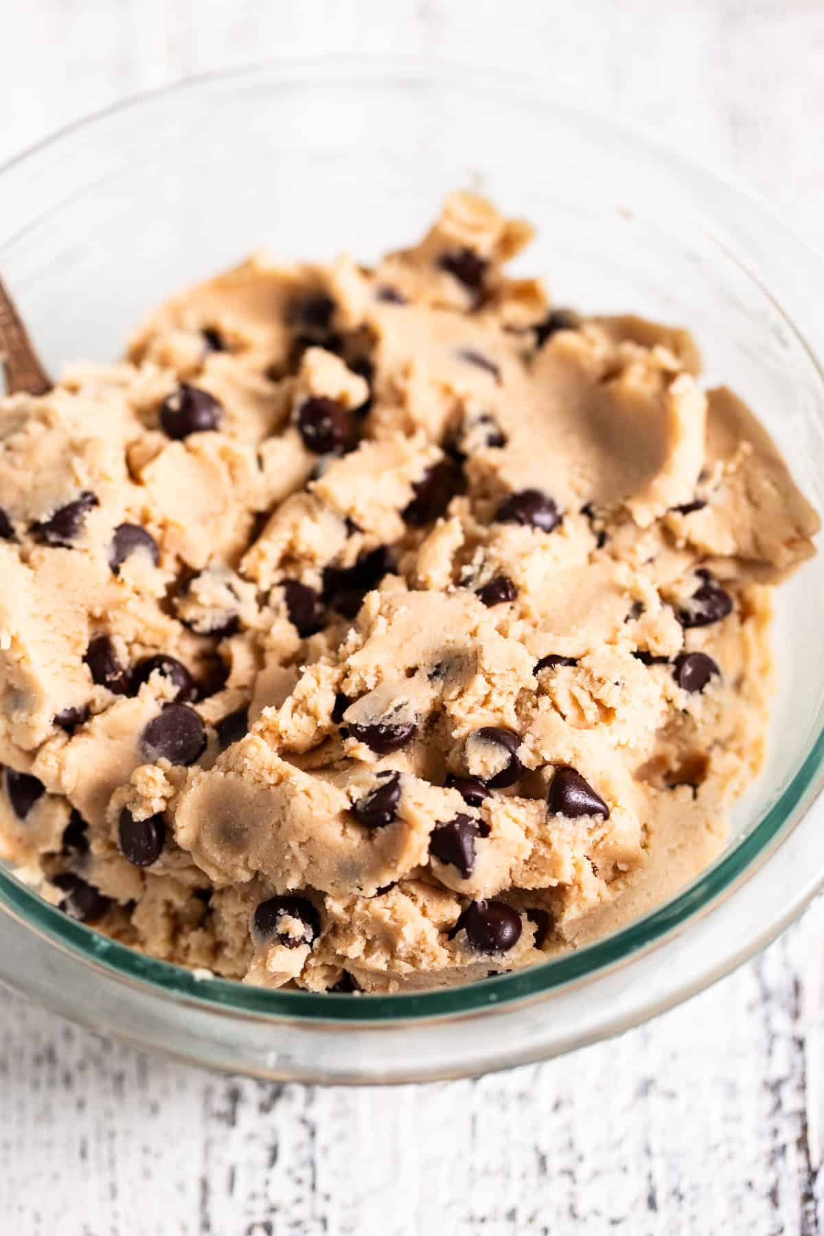 Nut free tigernut cookie dough made for dairy free ice cream