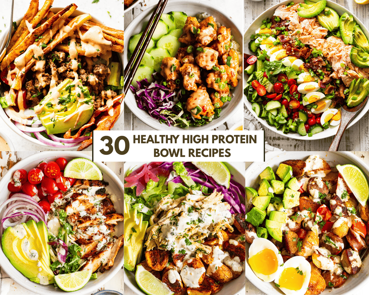 high protein bowl recipes